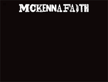 Tablet Screenshot of mckenna-faith.com